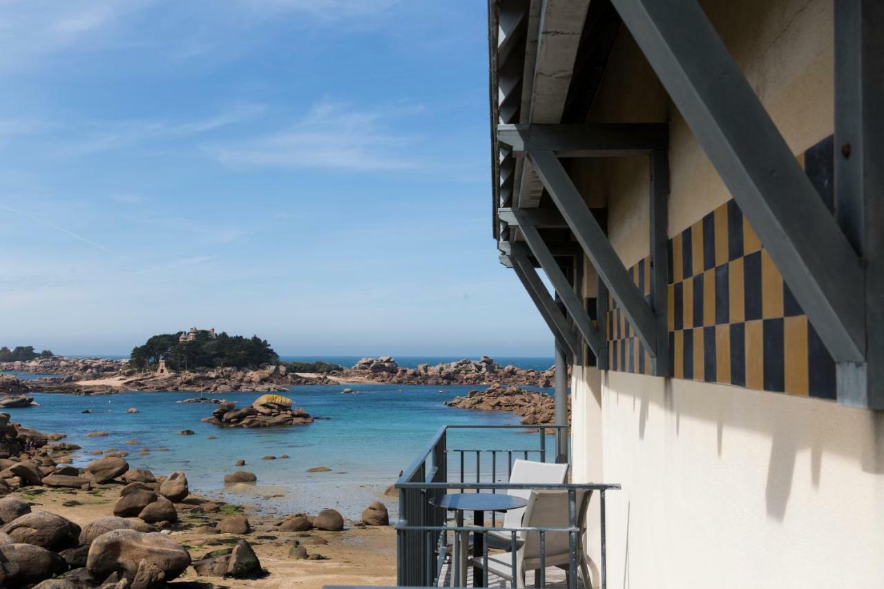 Castel Beau Site Hotel Perros-Guirec Esterno foto