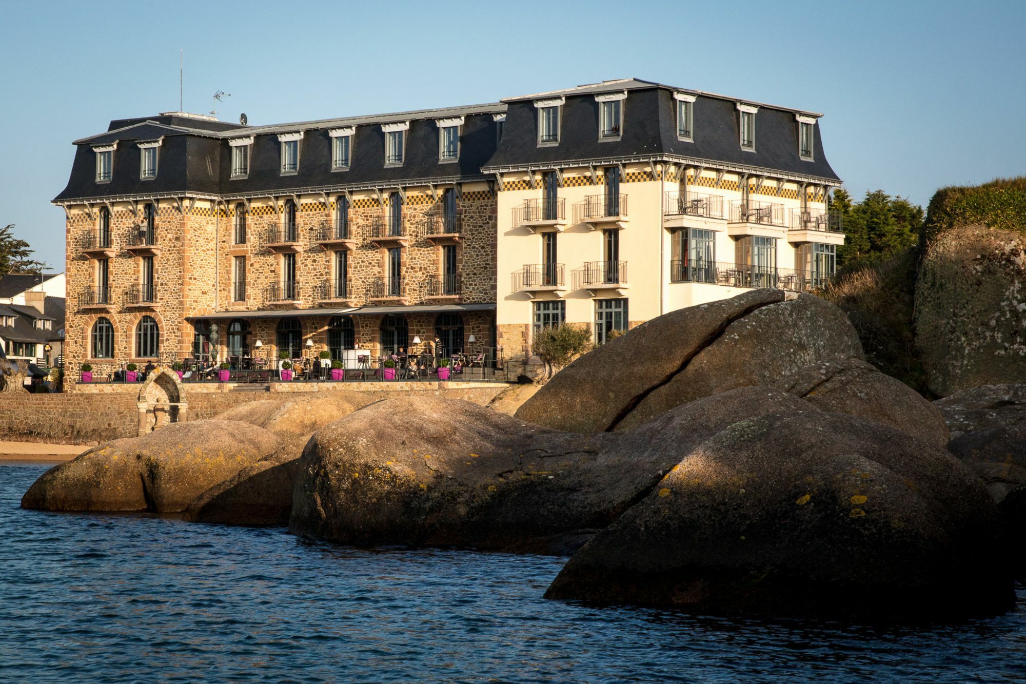 Castel Beau Site Hotel Perros-Guirec Esterno foto